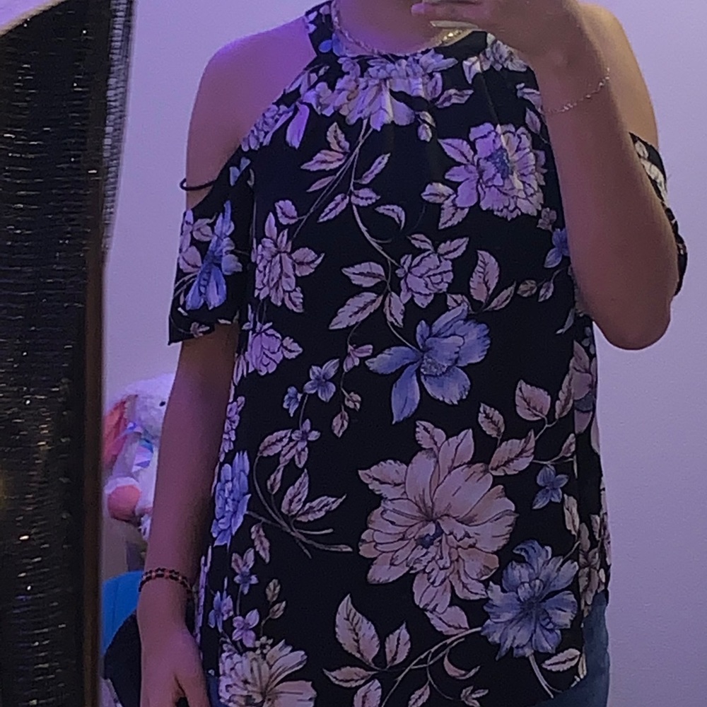 Flowered Blouse